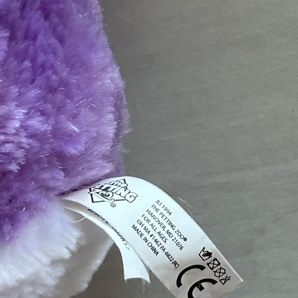 The Petting Zoo Purple Penguin Plush 13 Inch Jewel 2015 Stuffed Animal Toy - Picture 3 of 6